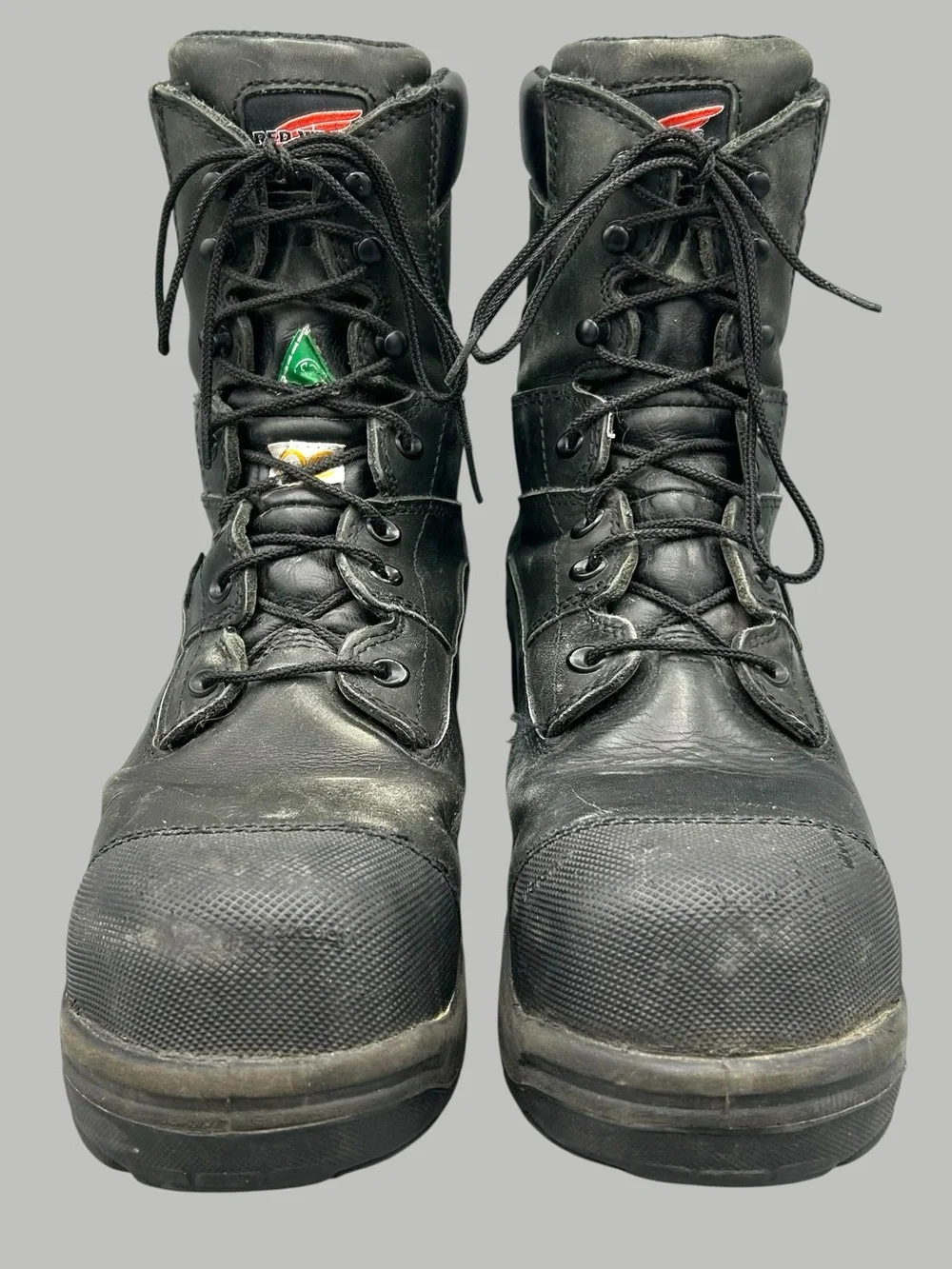 Red Wing Shoes Black Steel-Toe Work Boots 3512 Men’s Size 11.5D